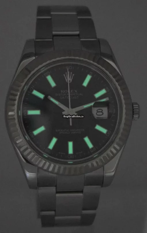 Awesome Fake Rolex Datejust II 116334 Automatic Movement 41mm Steel Case Mens/unisex Watch - Image 10