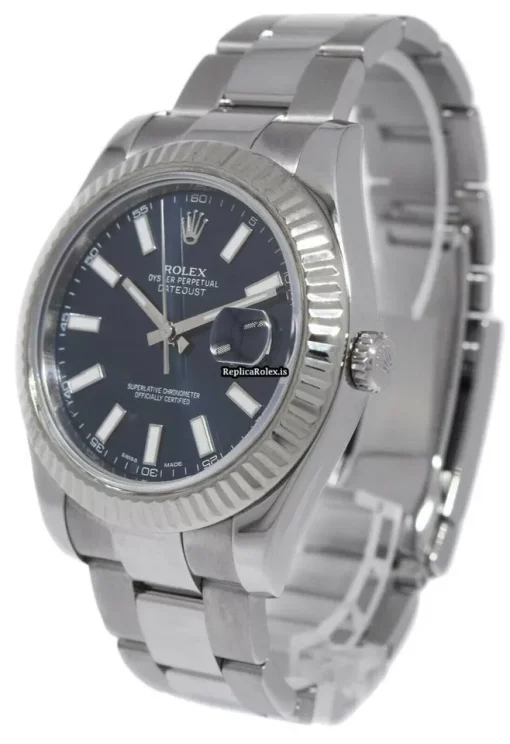 Awesome Fake Rolex Datejust II 116334 Automatic Movement 41mm Steel Case Mens/unisex Watch - Image 3