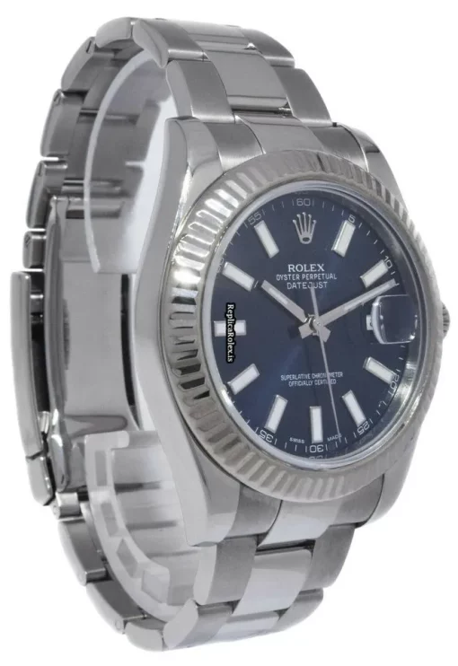 Awesome Fake Rolex Datejust II 116334 Automatic Movement 41mm Steel Case Mens/unisex Watch - Image 4