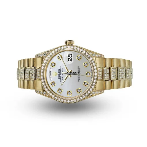 Awesome Fake Rolex Day-date 36 18038 Automatic Movement Mens/unisex Watch - Image 3