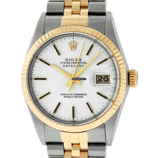 Remarkable Fake Rolex Datejust 16013 Caliber 3035 Automatic Movement 36mm Gold/steel Case Mens/unisex Watch