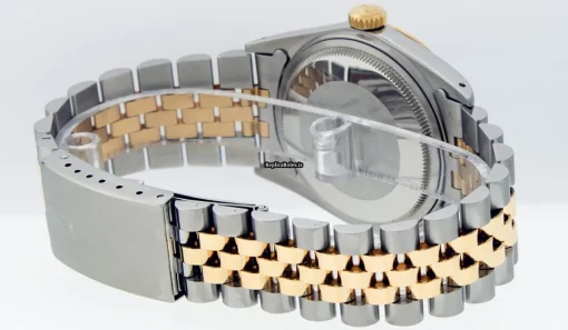 Remarkable Fake Rolex Datejust 16013 Caliber 3035 Automatic Movement 36mm Gold/steel Case Mens/unisex Watch - Image 3