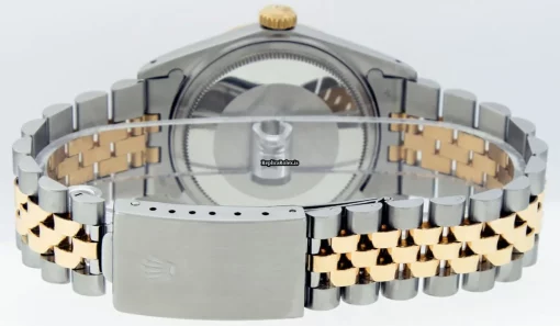 Remarkable Fake Rolex Datejust 16013 Caliber 3035 Automatic Movement 36mm Gold/steel Case Mens/unisex Watch - Image 4
