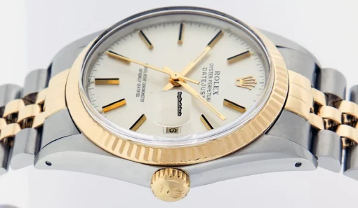 Remarkable Fake Rolex Datejust 16013 Caliber 3035 Automatic Movement 36mm Gold/steel Case Mens/unisex Watch - Image 8