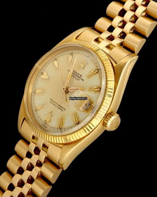 Unique Fake Rolex Datejust 6605 Automatic Movement 36mm Yellow Gold Case Mens/unisex Watch