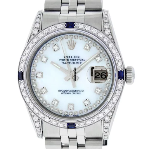 Swiss Replica Rolex Datejust Caliber 3035 Automatic Movement 36mm Steel Case Mens/unisex Watch