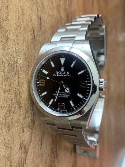 Amazing Replica Rolex Explorer 214270 Caliber 3132 Automatic Movement 39mm Steel Case Mens/unisex Watch - Image 2