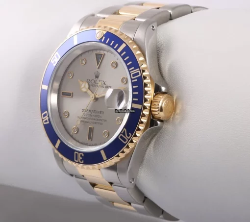 Perfect Fake Rolex Submariner Date 16613 Automatic Movement 40mm Steel Case Mens/unisex Watch - Image 3