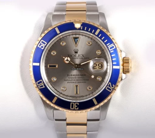 Perfect Fake Rolex Submariner Date 16613 Automatic Movement 40mm Steel Case Mens/unisex Watch - Image 4