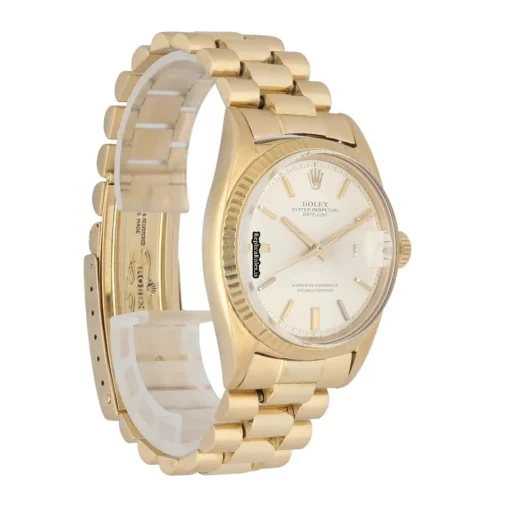 Perfect Copy Rolex Datejust 1601 Automatic Movement 36mm Yellow Gold Case Mens/unisex Watch - Image 3