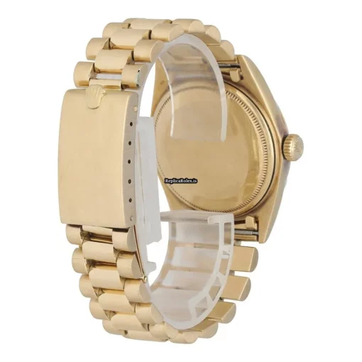 Perfect Copy Rolex Datejust 1601 Automatic Movement 36mm Yellow Gold Case Mens/unisex Watch - Image 4