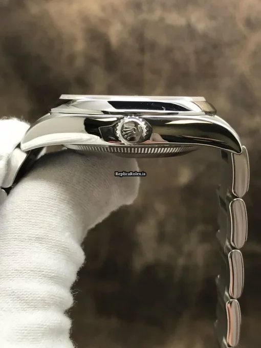 Design Replica Rolex Air King 114200 Caliber 3130 Automatic Movement 34mm Steel Case Watch - Image 3