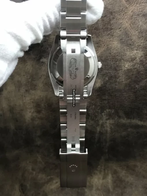 Design Replica Rolex Air King 114200 Caliber 3130 Automatic Movement 34mm Steel Case Watch - Image 8