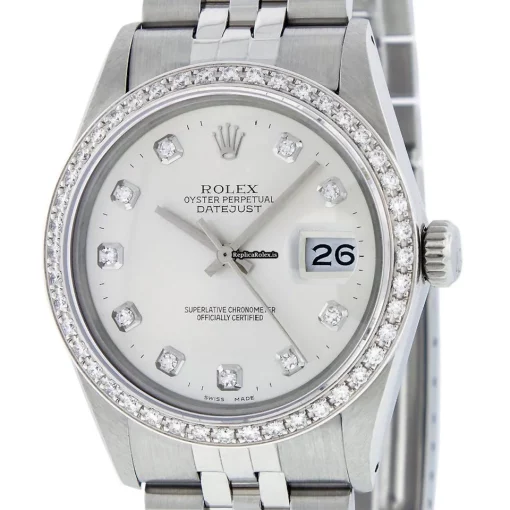 Good Knockoff Rolex Datejust 16014 Caliber 3035 Automatic Movement 36mm Steel Case Mens/unisex Watch