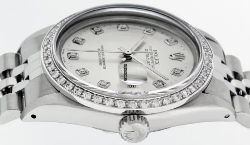 Good Knockoff Rolex Datejust 16014 Caliber 3035 Automatic Movement 36mm Steel Case Mens/unisex Watch - Image 12