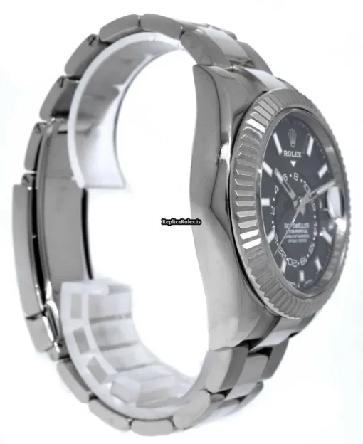 Unique Knockoff Rolex Sky-dweller 326939 Automatic Movement 42mm White Gold Case Mens/unisex Watch - Image 5