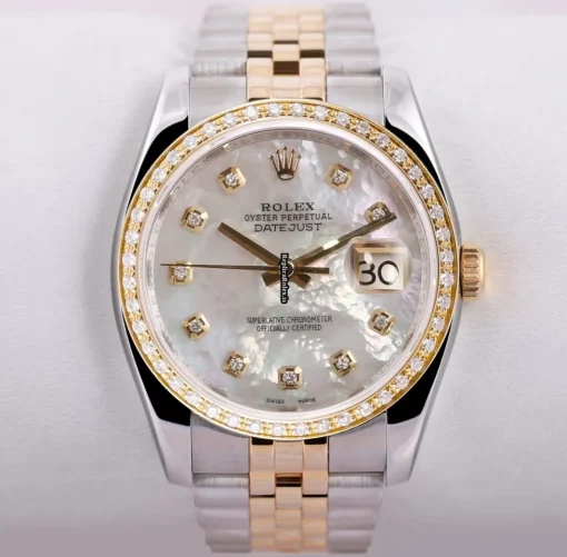 Stylish Replicas Rolex Datejust 116233 Automatic Movement 36mm Steel Case Mens/unisex Watch - Image 4