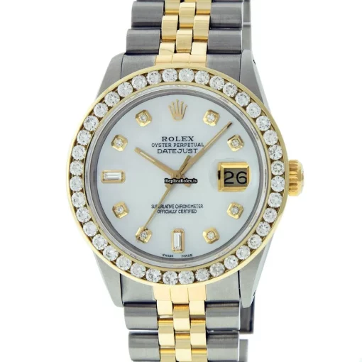 Great Replica Rolex Datejust 16013 Caliber 3035 Automatic Movement 36mm Gold/steel Case Mens/unisex Watch - Image 2