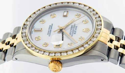 Great Replica Rolex Datejust 16013 Caliber 3035 Automatic Movement 36mm Gold/steel Case Mens/unisex Watch - Image 9