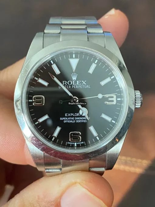 Fine Replica Rolex Explorer 214270 Caliber 3132 Automatic Movement 39mm Steel Case Mens/unisex Watch