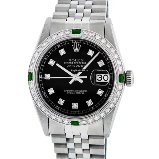 Trustworthy Replica Rolex Datejust Caliber 3035 Automatic Movement 36mm Steel Case Mens/unisex Watch - Image 2