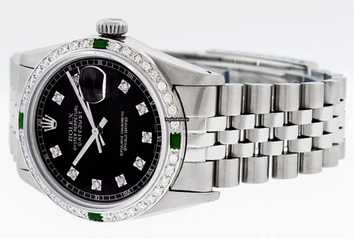 Trustworthy Replica Rolex Datejust Caliber 3035 Automatic Movement 36mm Steel Case Mens/unisex Watch - Image 8