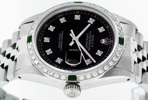 Trustworthy Replica Rolex Datejust Caliber 3035 Automatic Movement 36mm Steel Case Mens/unisex Watch - Image 9