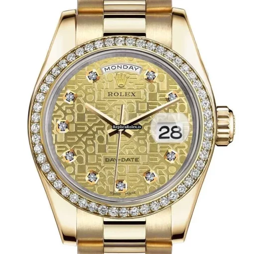 Inexpensive Replica Rolex Day-date 36 18038 Automatic Movement Mens/unisex Watch