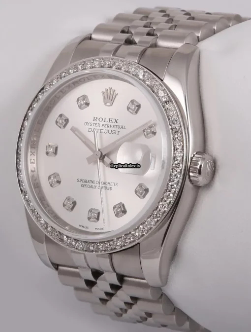 Mind-boggling Imitation Rolex Datejust 116234 Automatic Movement 36mm Steel Case Mens/unisex Watch - Image 2
