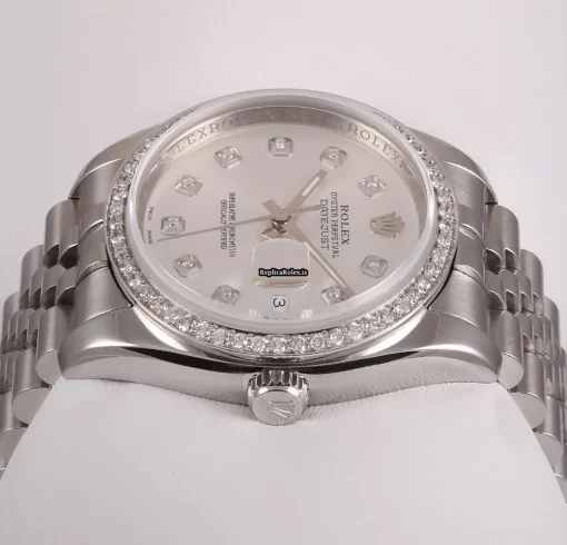 Mind-boggling Imitation Rolex Datejust 116234 Automatic Movement 36mm Steel Case Mens/unisex Watch - Image 4