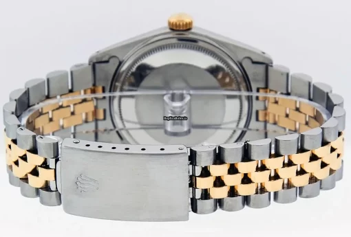 Neat Knockoff Rolex Datejust 16013 Caliber 3035 Automatic Movement 36mm Gold/steel Case Mens/unisex Watch - Image 4