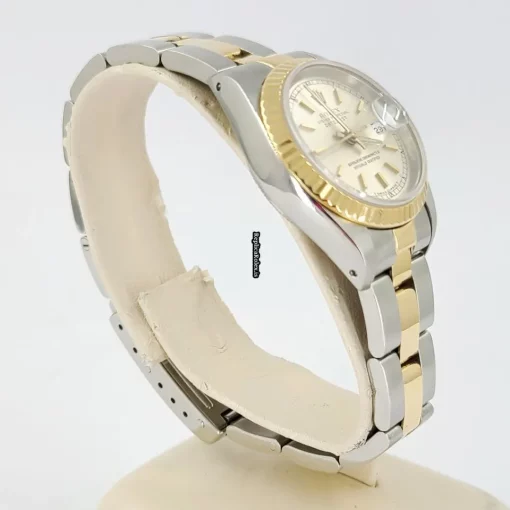 Excellent Replica Rolex Lady-datejust 69173 Caliber 2135 Automatic Movement 26mm Gold/steel Case Womens Watch - Image 6