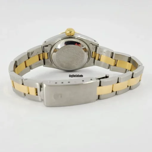 Excellent Replica Rolex Lady-datejust 69173 Caliber 2135 Automatic Movement 26mm Gold/steel Case Womens Watch - Image 9