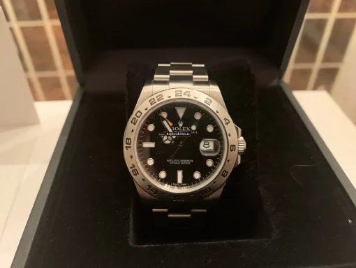 Excellent Replica Rolex Explorer II 216570 Caliber 3187 Automatic Movement 42mm Steel Case Mens/unisex Watch - Image 2