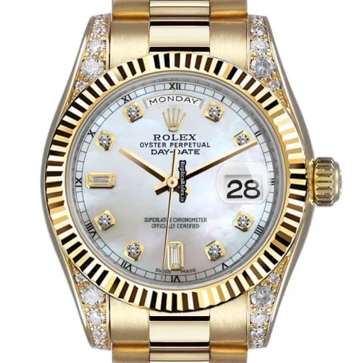 Perfect Fake Rolex Day-date 36 18038 Automatic Movement Mens/unisex Watch