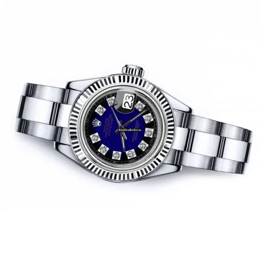 Luxury Replica Rolex Lady-datejust 68274 Automatic Movement 26mm Steel Case Womens Watch - Image 2