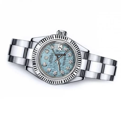 1:1 Replica Rolex Lady-datejust 68274 Automatic Movement 26mm Steel Case Womens Watch - Image 2