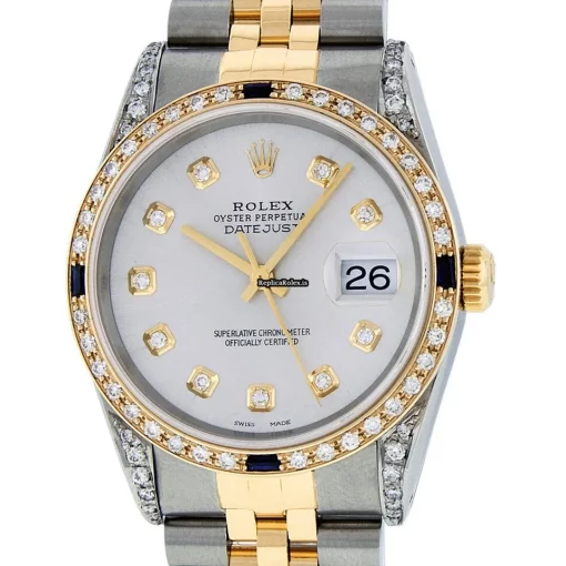 Stylish Replica Rolex Datejust 16013 Caliber 3035 Automatic Movement 36mm Gold/steel Case Mens/unisex Watch