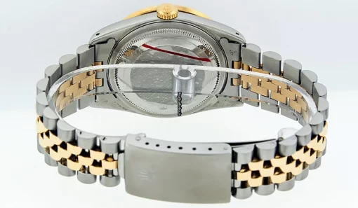 Stylish Replica Rolex Datejust 16013 Caliber 3035 Automatic Movement 36mm Gold/steel Case Mens/unisex Watch - Image 5