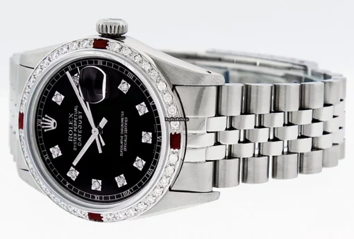 Beautiful Replica Rolex Datejust 16014 Caliber 3035 Automatic Movement 36mm Steel Case Mens/unisex Watch - Image 10