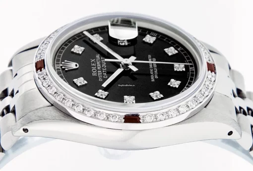 Beautiful Replica Rolex Datejust 16014 Caliber 3035 Automatic Movement 36mm Steel Case Mens/unisex Watch - Image 12