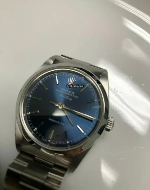 High-end Replica Rolex Air King Precision 14000 Caliber 3000 Automatic Movement 34mm Steel Case Mens/unisex Watch - Image 2