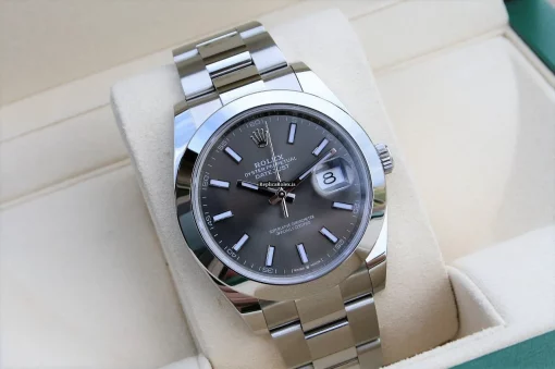 Aaa Fakes Rolex Datejust 126300 Caliber 3235 Automatic Movement 41mm Steel Case Mens/unisex Watch - Image 5