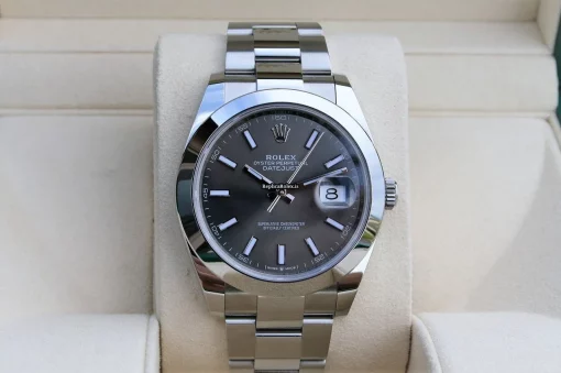 Aaa Fakes Rolex Datejust 126300 Caliber 3235 Automatic Movement 41mm Steel Case Mens/unisex Watch - Image 6