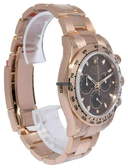 Incredible Replica Rolex Daytona 116505 Automatic Movement 40mm Rose Gold Case Watch - Image 5