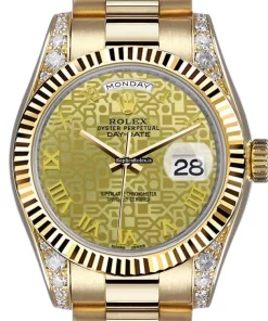 Defect Replica Rolex Day-date 36 18038 Automatic Movement Mens/unisex Watch
