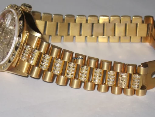Unique Replica Rolex Day-date Self Winding Automatic 36mm Yellow Gold Case Mens/unisex Watch - Image 8