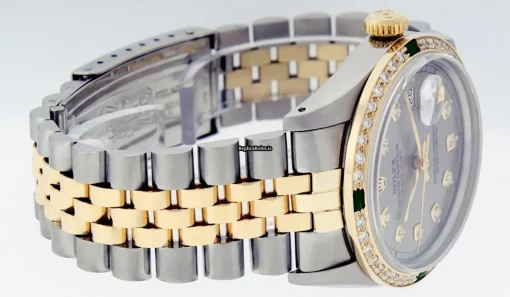 Affordable Replica Rolex Datejust 16013 Caliber 3035 Automatic Movement 36mm Gold/steel Case Mens/unisex Watch - Image 3