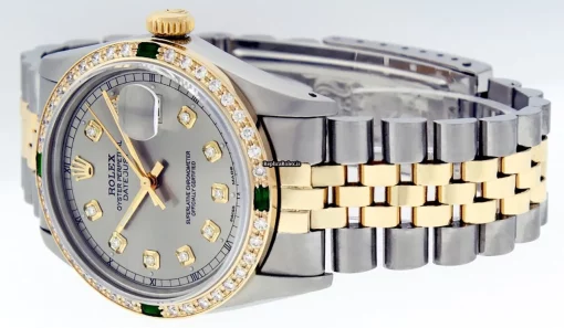 Affordable Replica Rolex Datejust 16013 Caliber 3035 Automatic Movement 36mm Gold/steel Case Mens/unisex Watch - Image 6