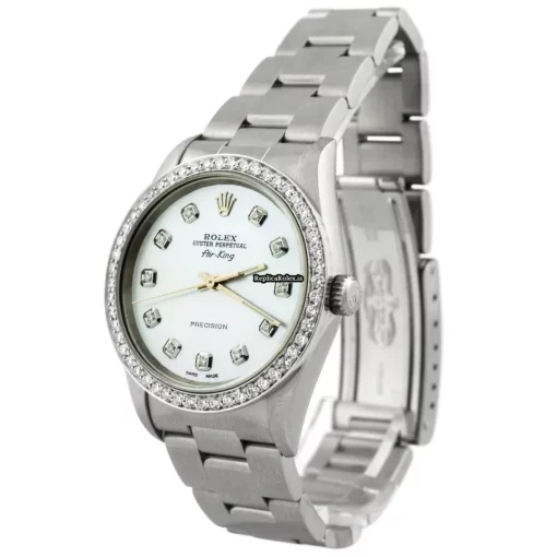 Lovely Knockoff Rolex Air King Precision 14010m Caliber 3130 Automatic Movement 34x42mm Steel Case Mens/unisex Watch - Image 2